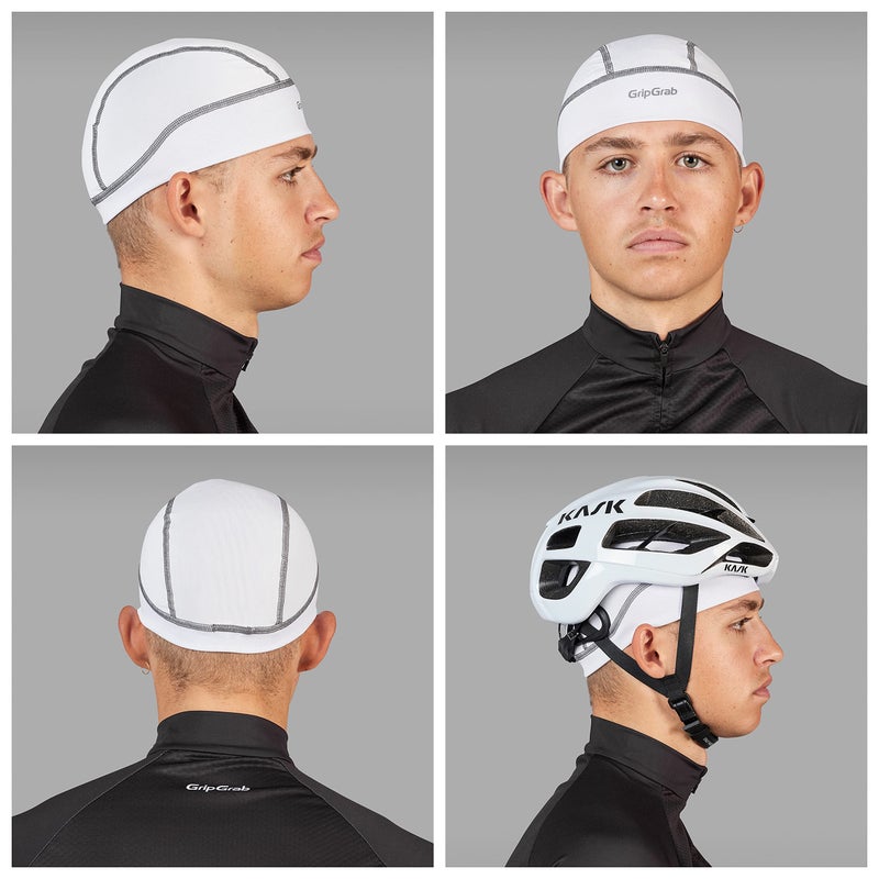 GripGrab UPF 50+ Lightweight Summer Cycling Skull Cap UV Protection Under Helmet Liner SPF Hot Weather Bicycle Headwear - Image 3